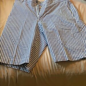 Dockers Blue and White Gingham men’s size 30 Shorts
